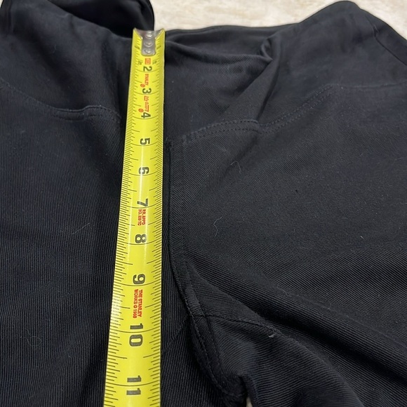 J.Jill Stretch Slim Fit Boyfriend Jeans Black Pull-On High Rise Ankle SMALL - Picture 8 of 10